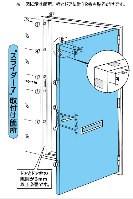玄関ドア耐震システム　商品詳細